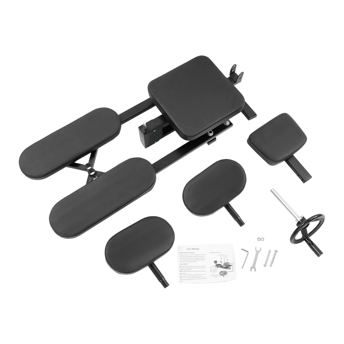 Leg Stretcher, 0-210° Adjustable Leg Split Machine, Heavy Duty Leg Stretching Trainer, Leg Spreader Load 100kg for Home Gym Yoga