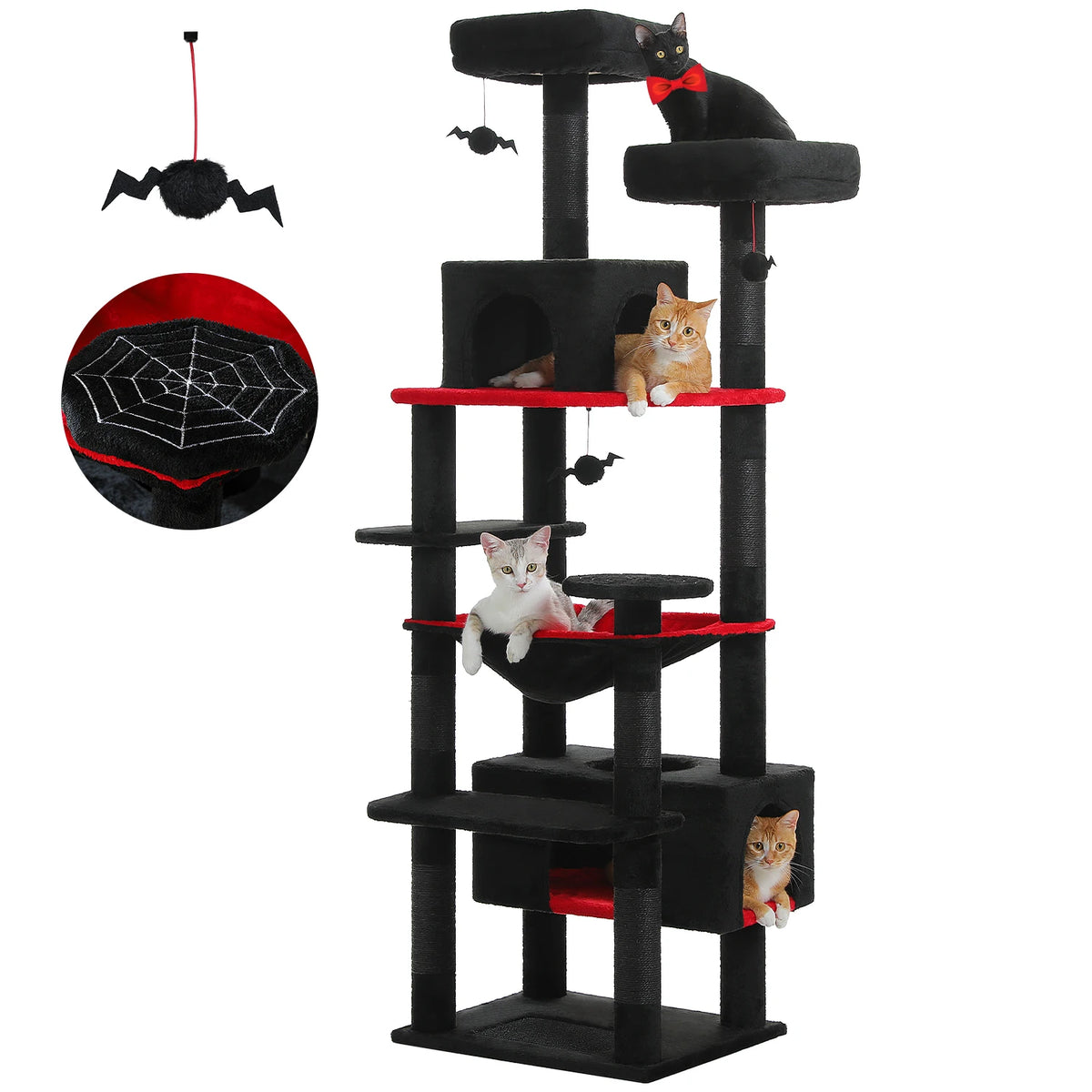 Pawz Road Cat Tree Tower With Sisal Scratching Posts