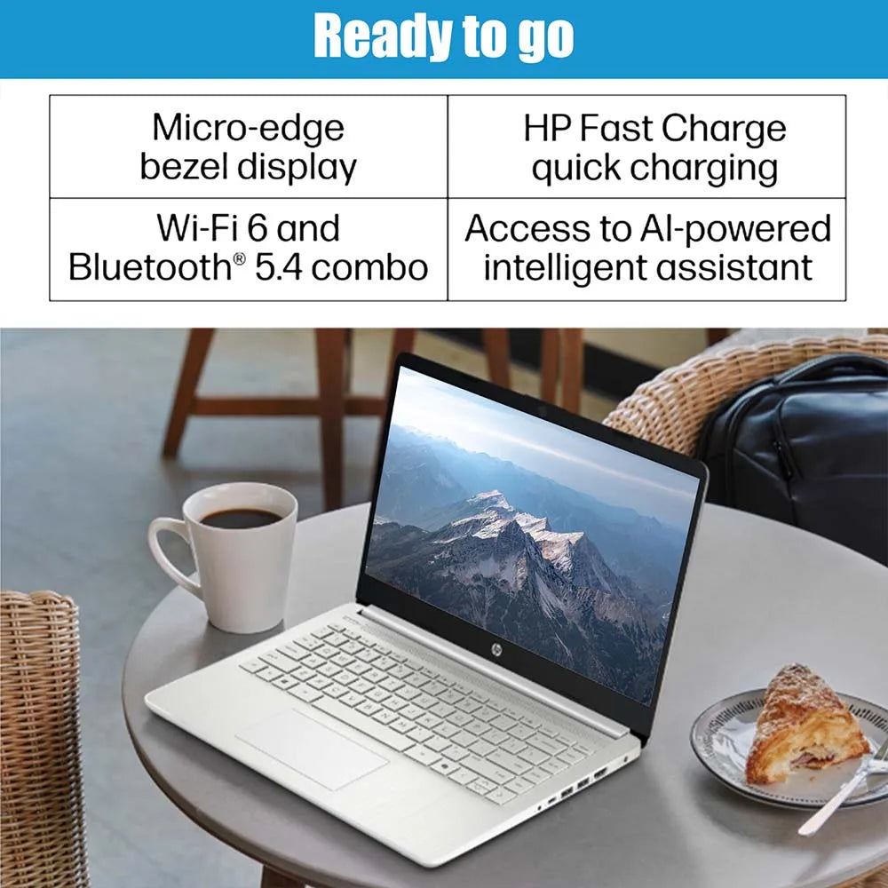 HP Business Laptop Intel Celeron N150 16GB RAM 384GB Storage