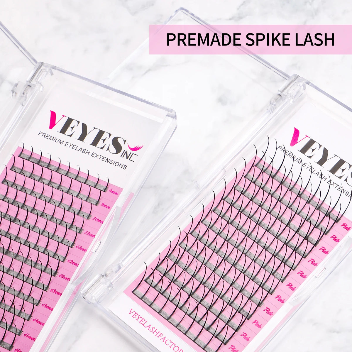 VEYES INC Premade Spike Lashes For Eyelash Extensions