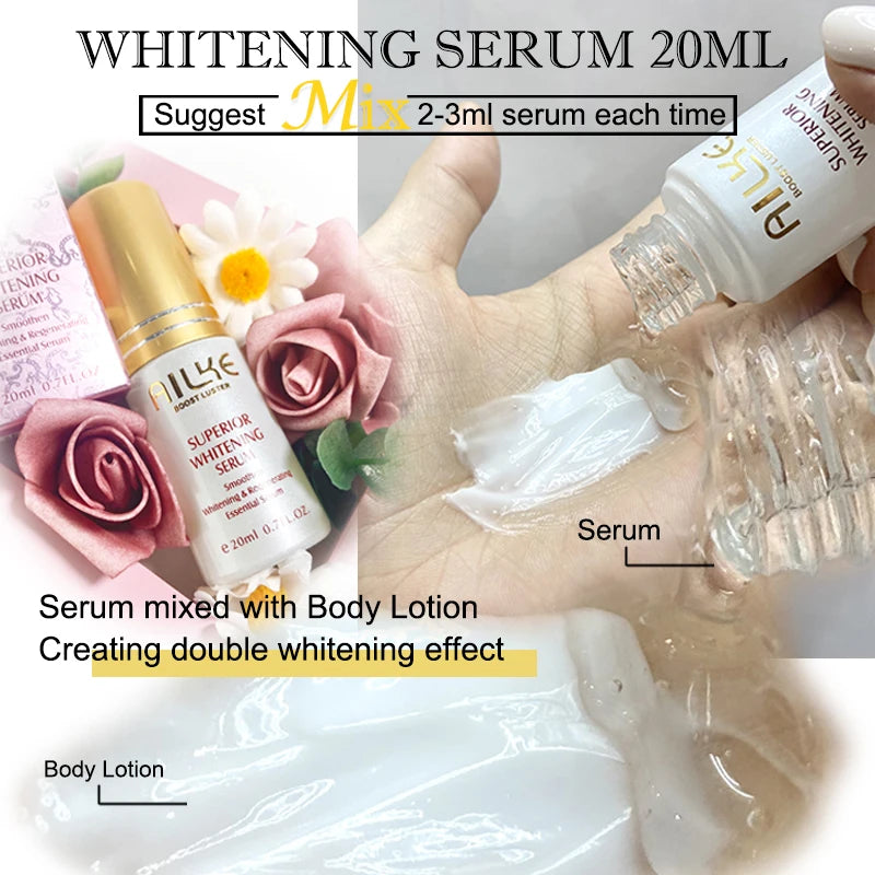 AILKE Whitening Face Cream Collagen Glutathione For All Skin Types