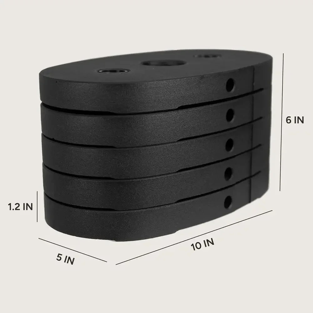 50 Pound Weight Stack Attachment for Home Gym or Cable Machine