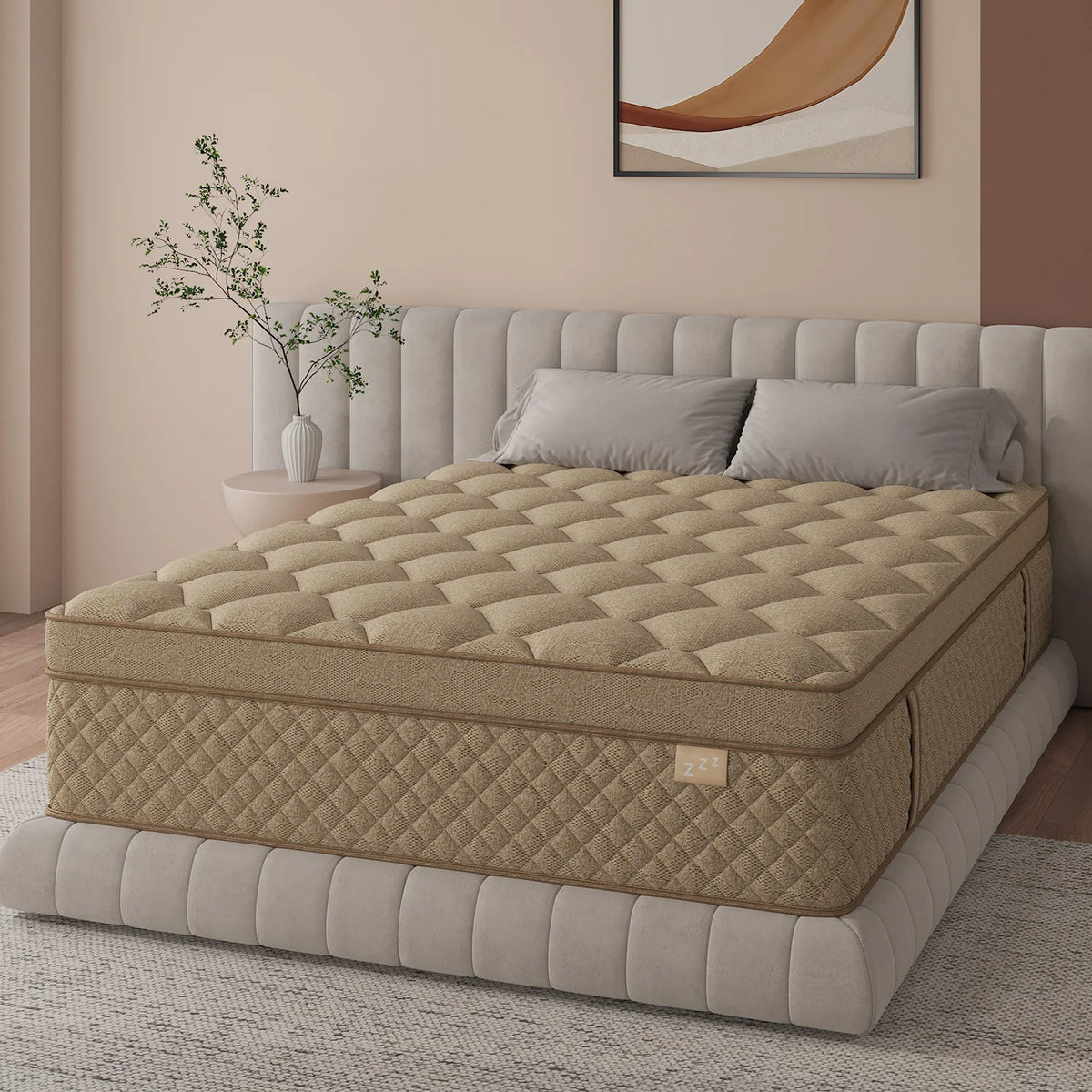 Sweetlove Gel Memory Foam Hybrid Pocket Spring Medium Firm Mattress