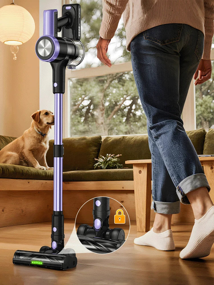 Suxiangvacc 500W Self Standing Cordless Vacuum Cleaner