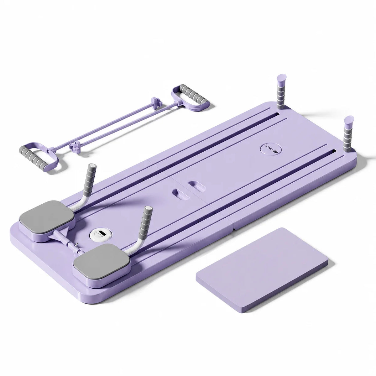 UMAY Multifunctional Home Pilates Board Adjustable Resistance With Timer Core Training Fitness Equipment