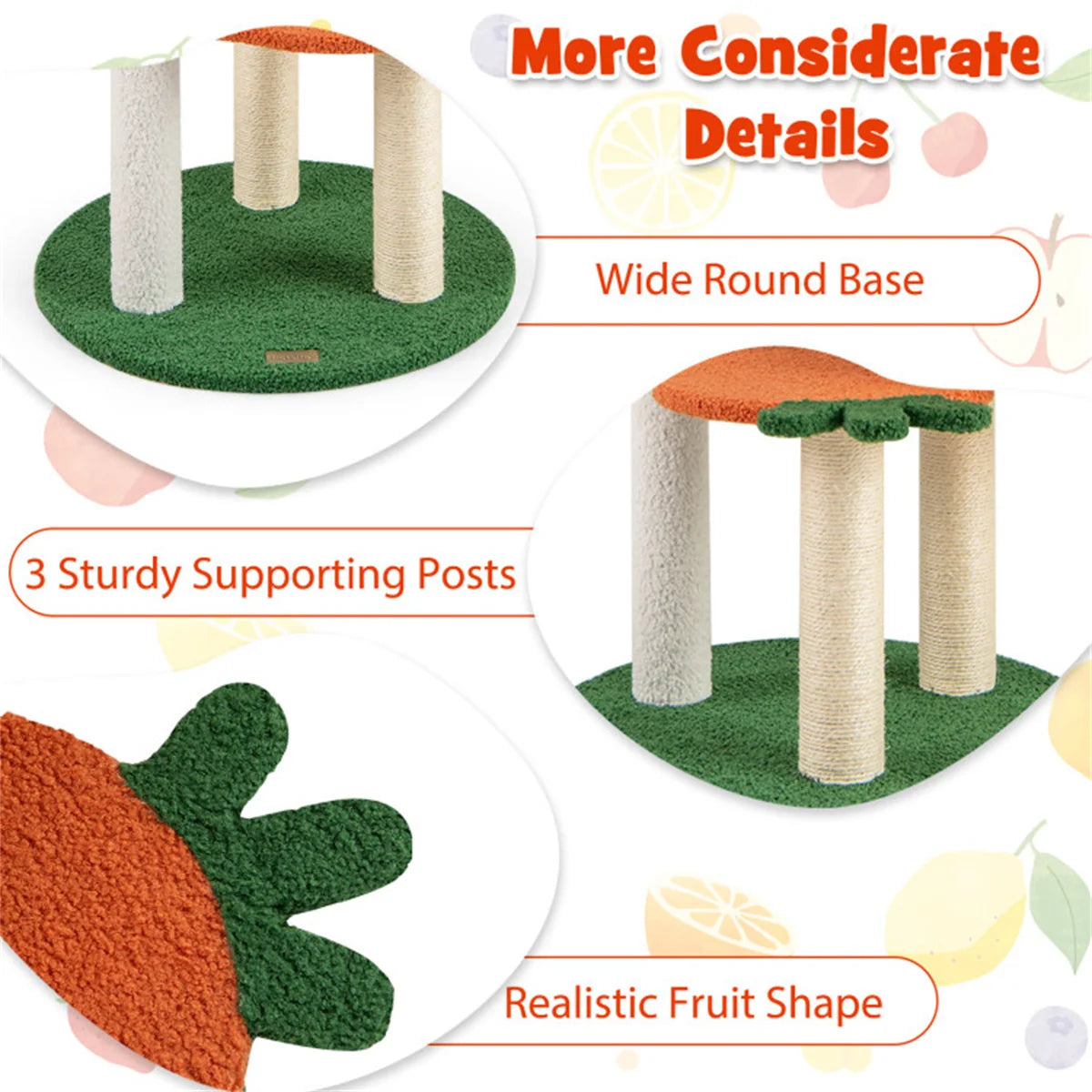 Four Layer Cat Tree Villa And Interactive Play Rest Center