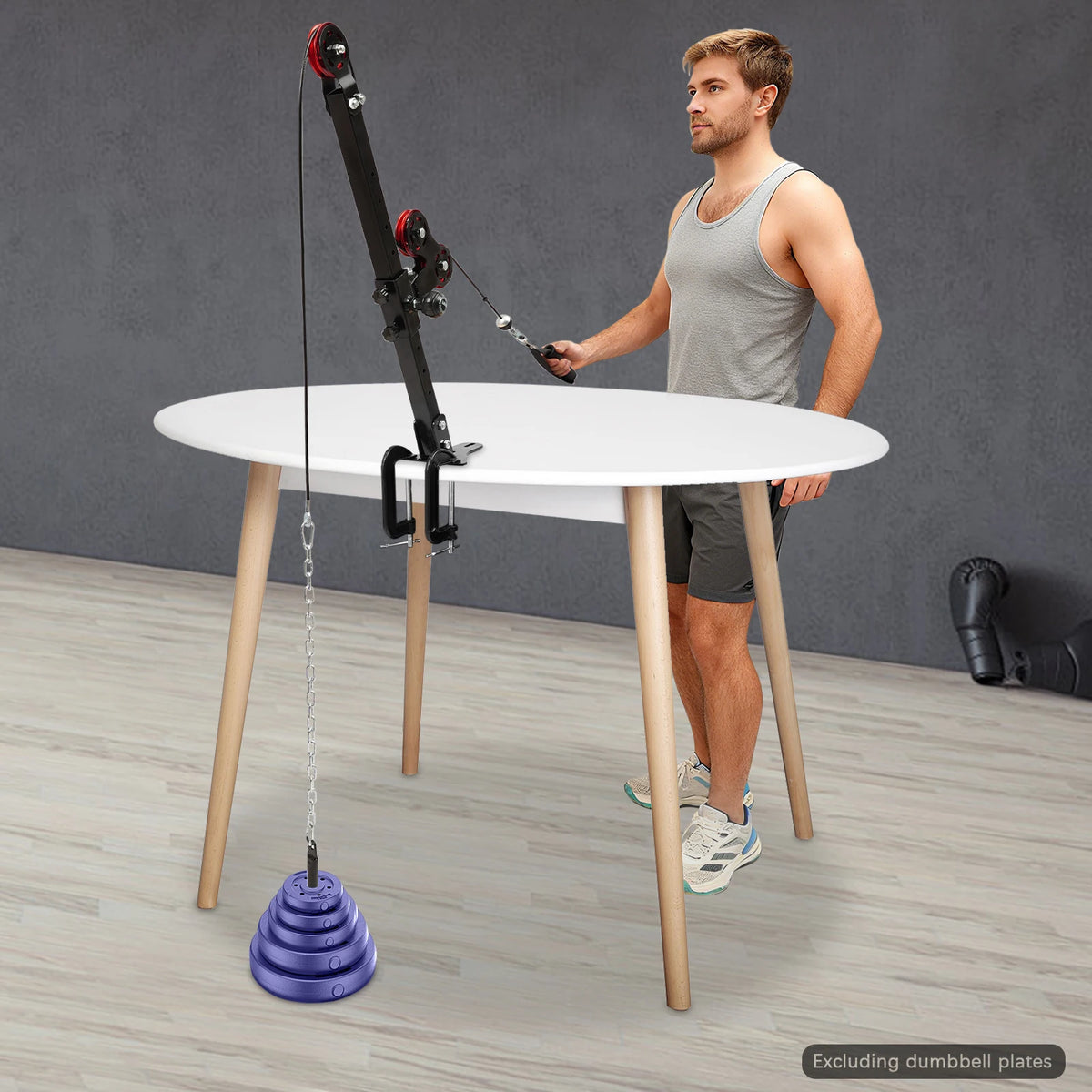 Arm Wrestling Training Equipment Ergonomic Handle Desktop Wrist Training Device Arm Wrestling Training Tool for Gym/Home Workout