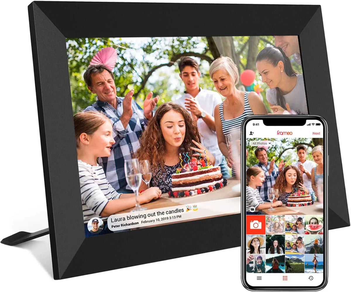 Yenock 32GB Smart WiFi Digital Photo Frame 1280x800 IPS Touch