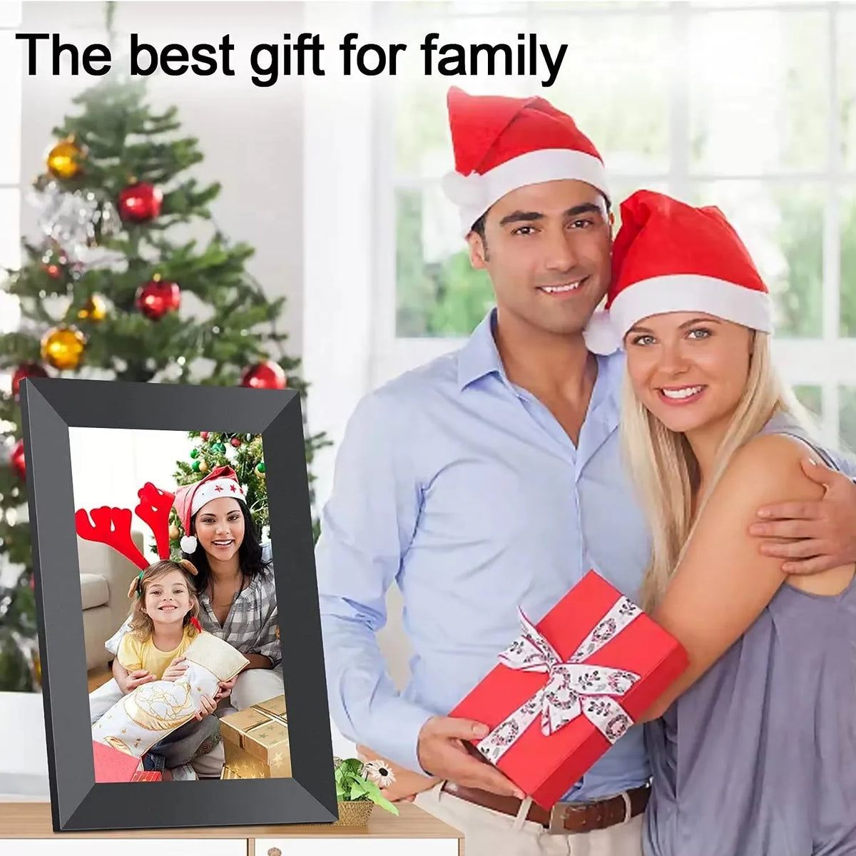 Yenock 32GB Smart WiFi Digital Photo Frame 1280x800 IPS Touch