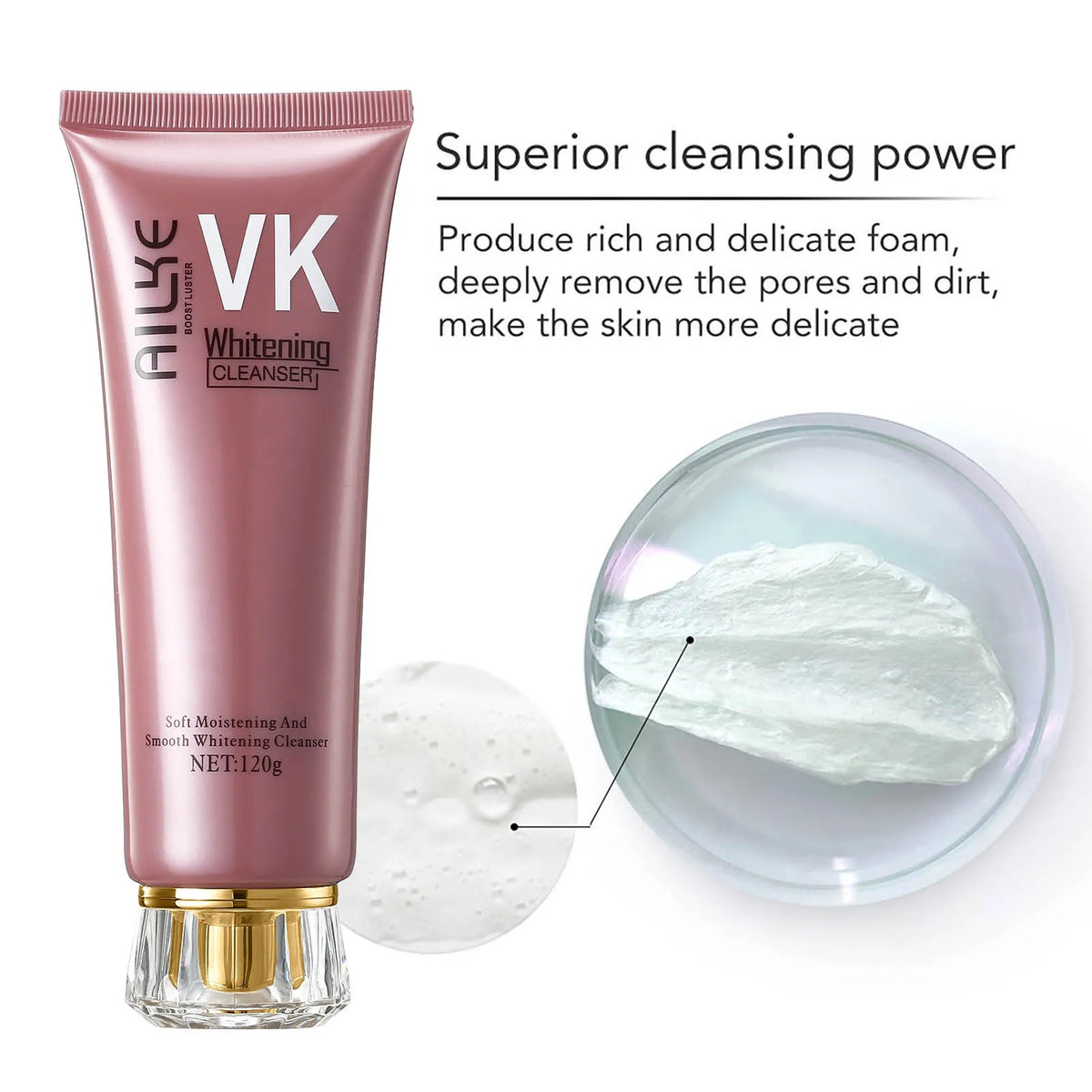 AILKE Whitening Antiwrinkle Face Cream With Collagen Hyaluronic Acid