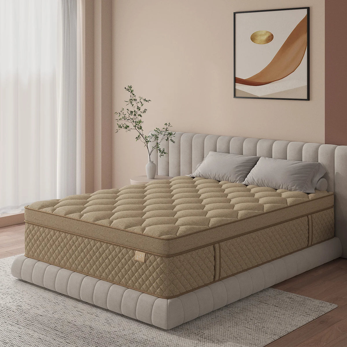Sweetlove Gel Memory Foam Hybrid Pocket Spring Medium Firm Mattress