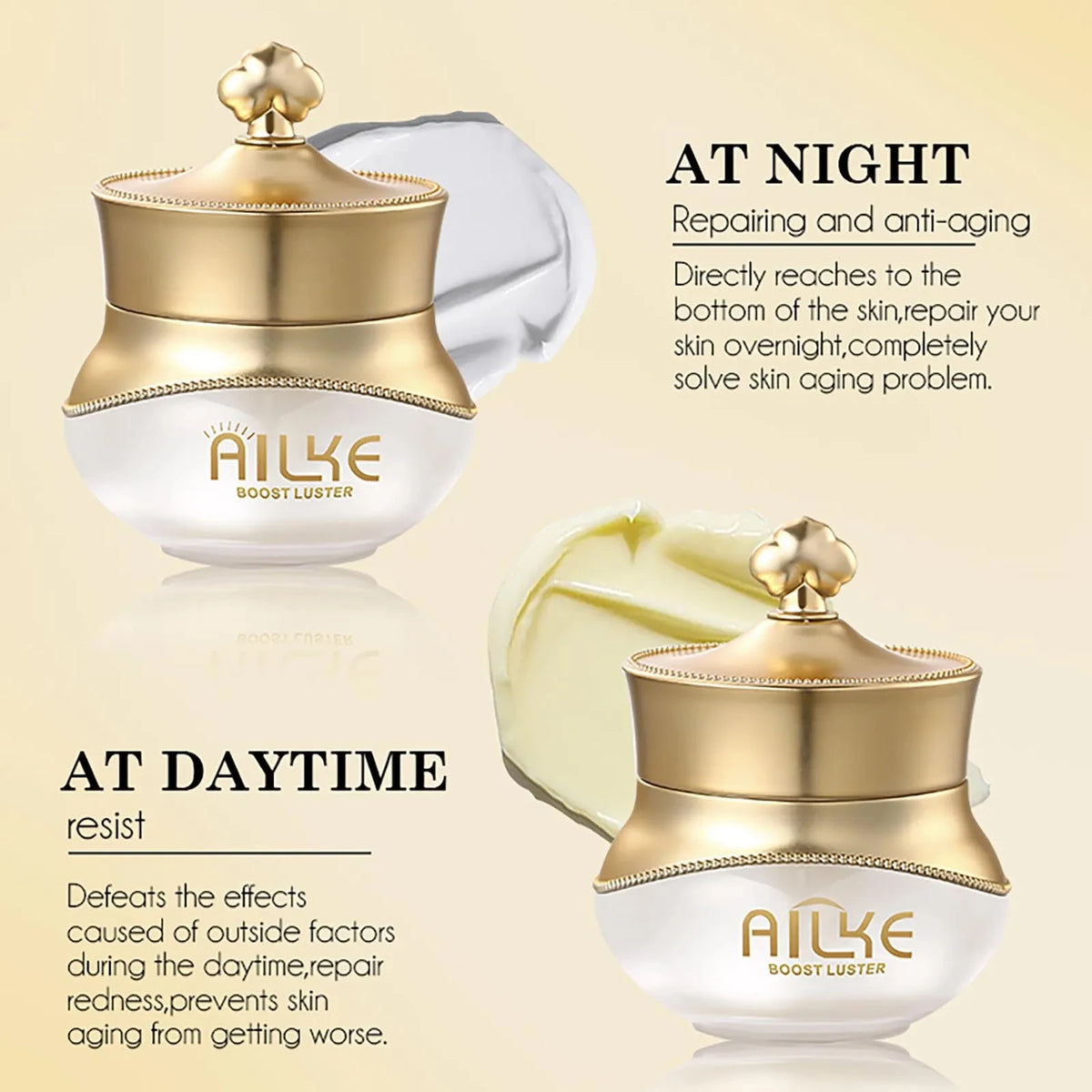 KYLIEFIT Whitening Anti Aging Face Cream Set With Collagen