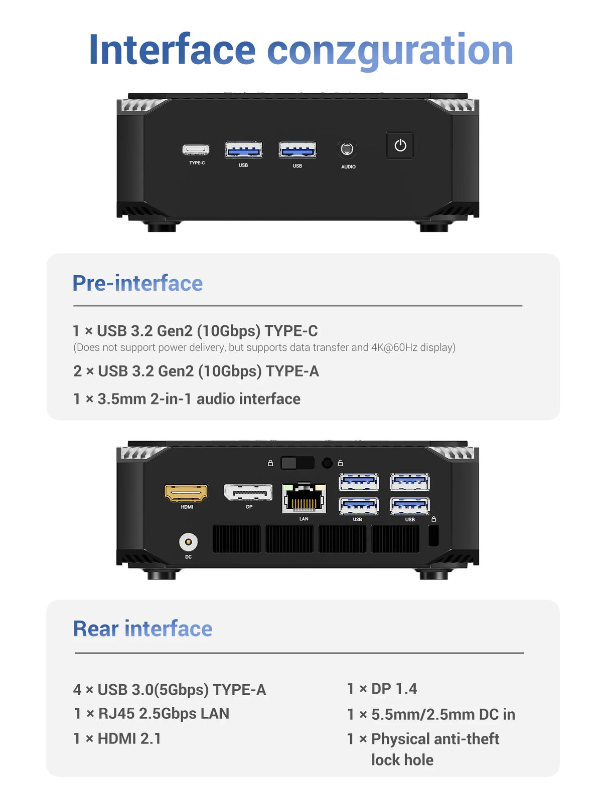 Firebat A6 Mini PC Featuring R7 Processor 16GB Ram Ssd