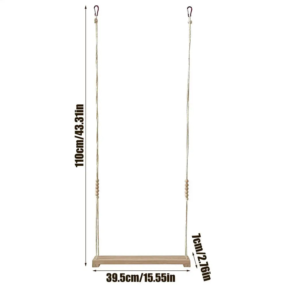 Natural Fiber Chicken Coop Swing For Poultry Habitat Hen Care