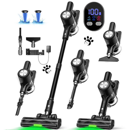 Suxiangvacc 500W Self Standing Cordless Vacuum Cleaner