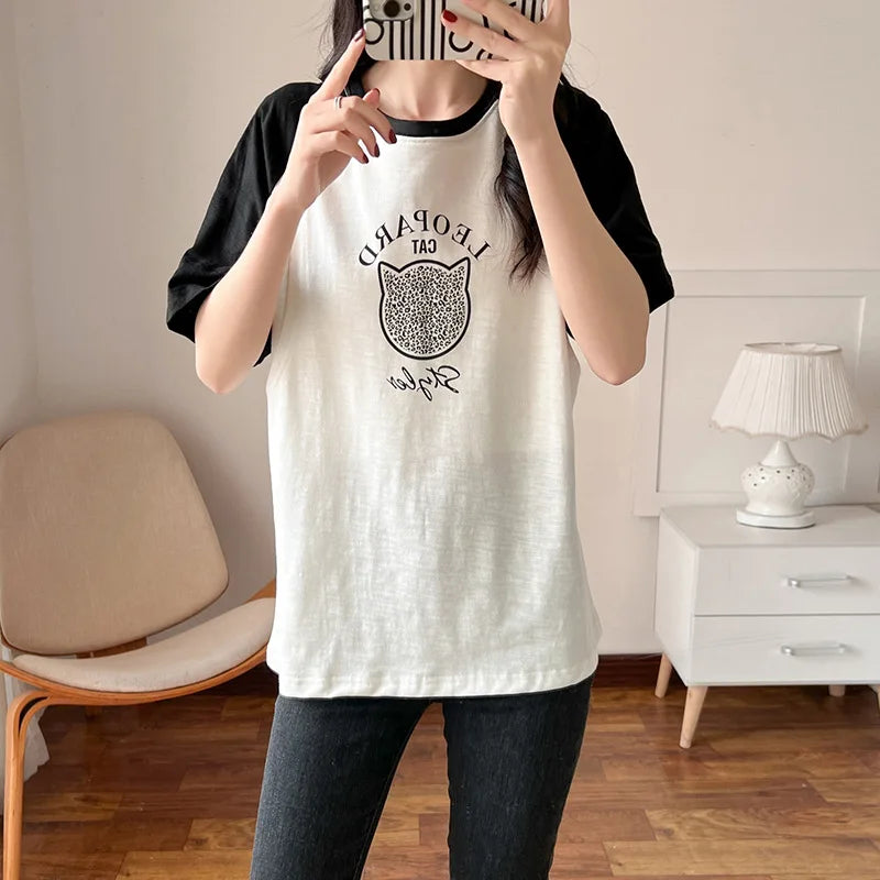 Maternity Cotton Nursing Top For Breastfeeding And Postpartum