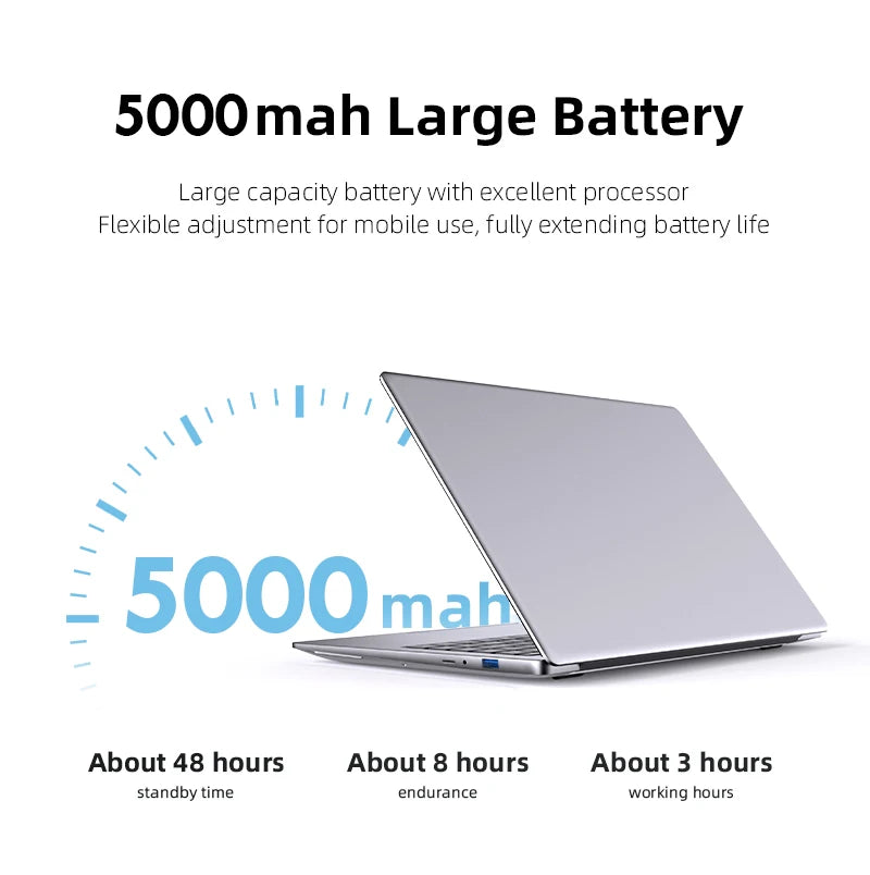 Xia Man Intel Atom A3950 12GB Ram Windows Laptop Computer