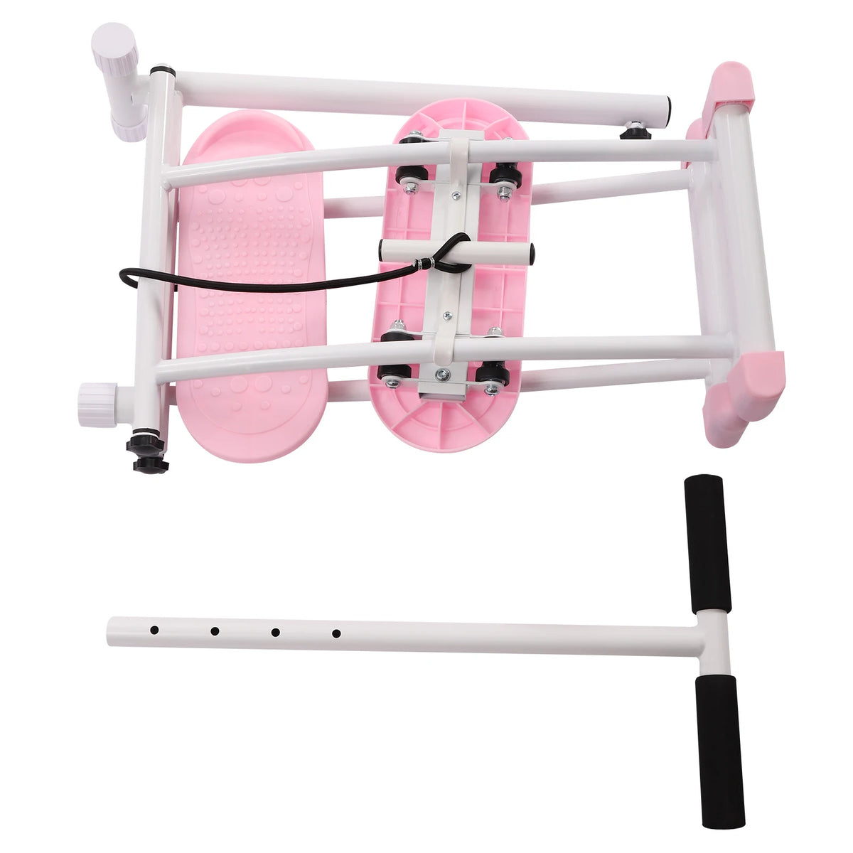 Pelvic Floor Muscle Fitness Equipment – Skiing Motion Simulator – Height Adjustable 32.68-38.59" – 220.46 lbs Capacity – Steel Frame – Foldable – Anti-Slip Pedals – for Legs Hips Core – Home Gym
