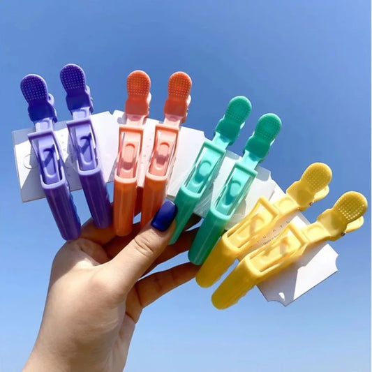 Professional Alligator Hair Clips For Salon Barbers And Stylists